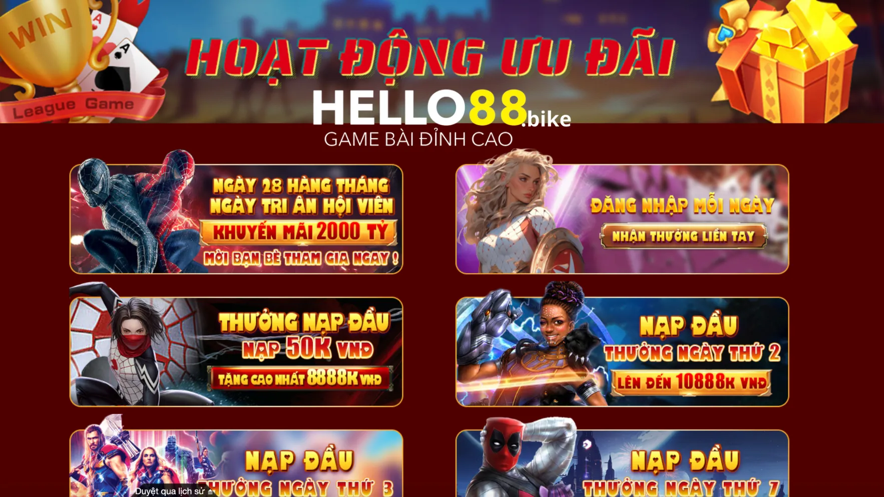Nhà cái Hello88 tặng tiền miễn phí 100k và những điều kiện để nhận Nhà cái Hello88 tặng tiền miễn phí 100k và những điều kiện để nhận