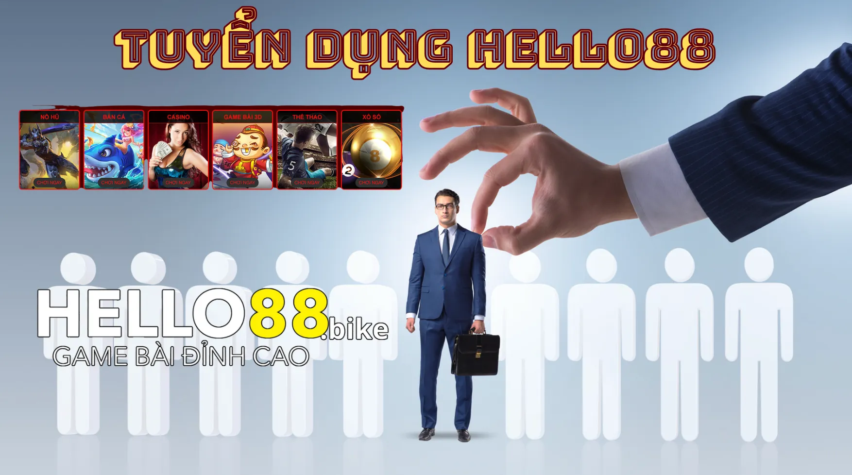 Chính sách tuyển dụng Hello88 dành cho đại lý Chính sách tuyển dụng Hello88 dành cho đại lý